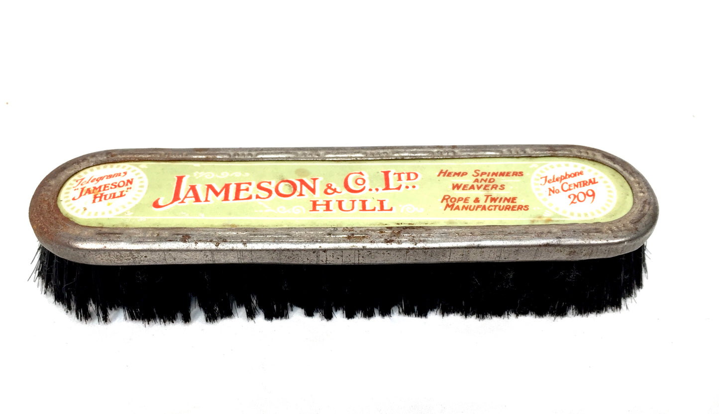 Antique Advertising - 19th Century Clothes Brush for Jameson & Co. Ltd of Hull