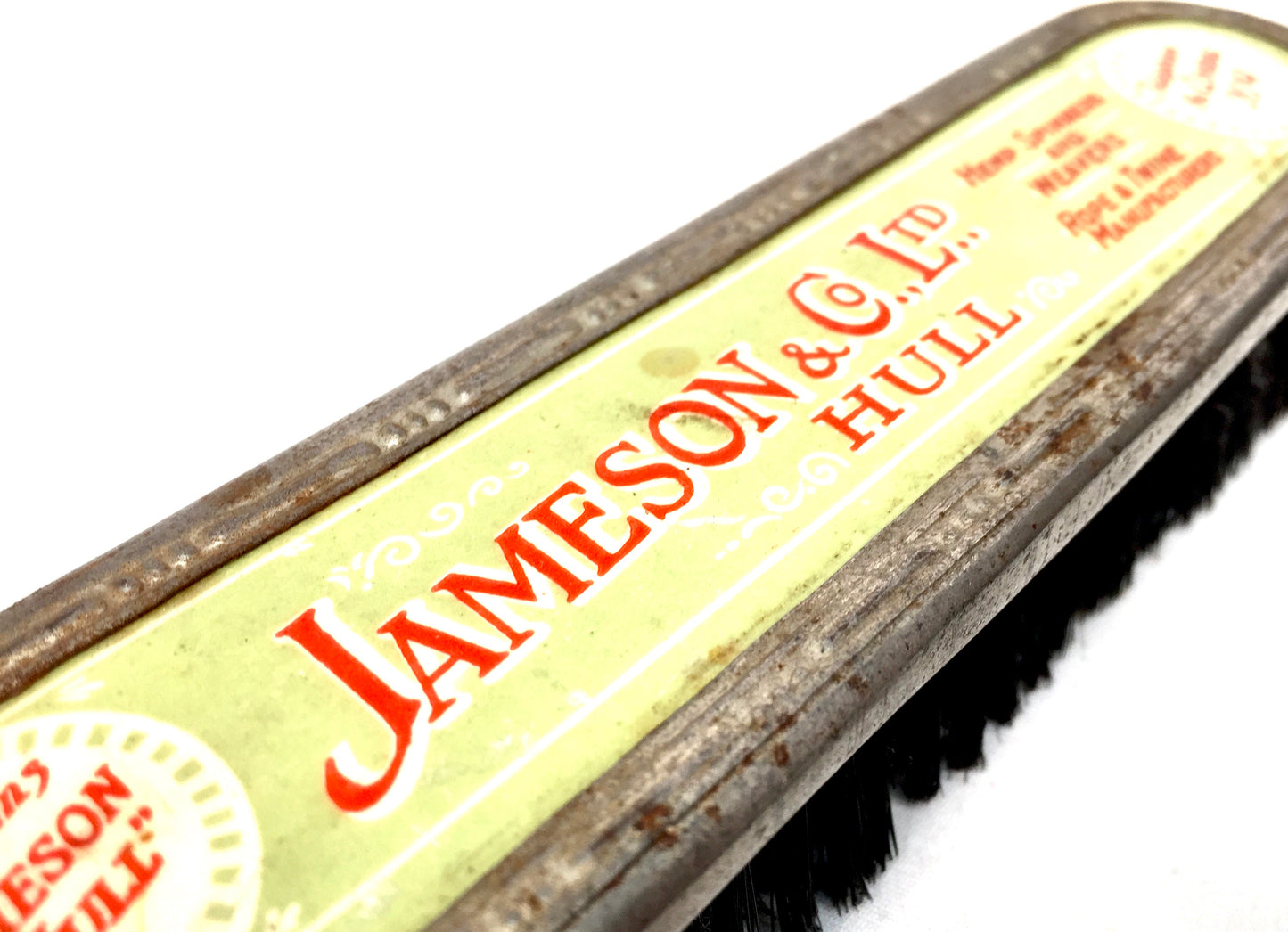 Antique Advertising - 19th Century Clothes Brush for Jameson & Co. Ltd of Hull