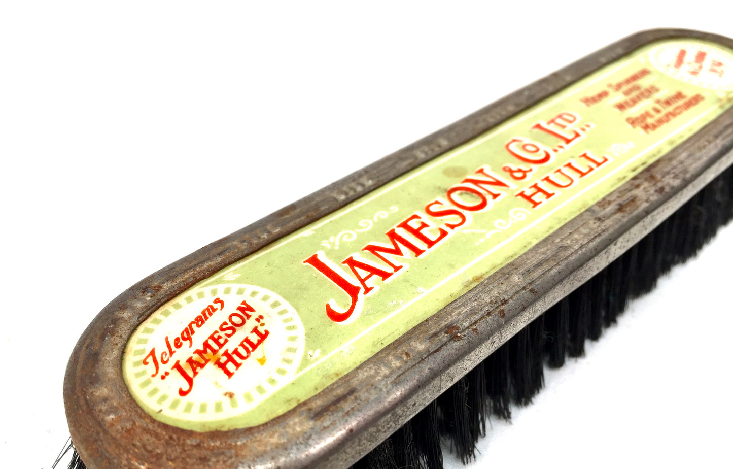Antique Advertising - 19th Century Clothes Brush for Jameson & Co. Ltd of Hull