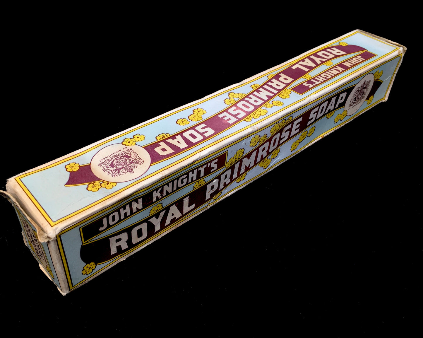 Antique 1930s Bar of John Knight's Royal Primrose Soap in the Original Box