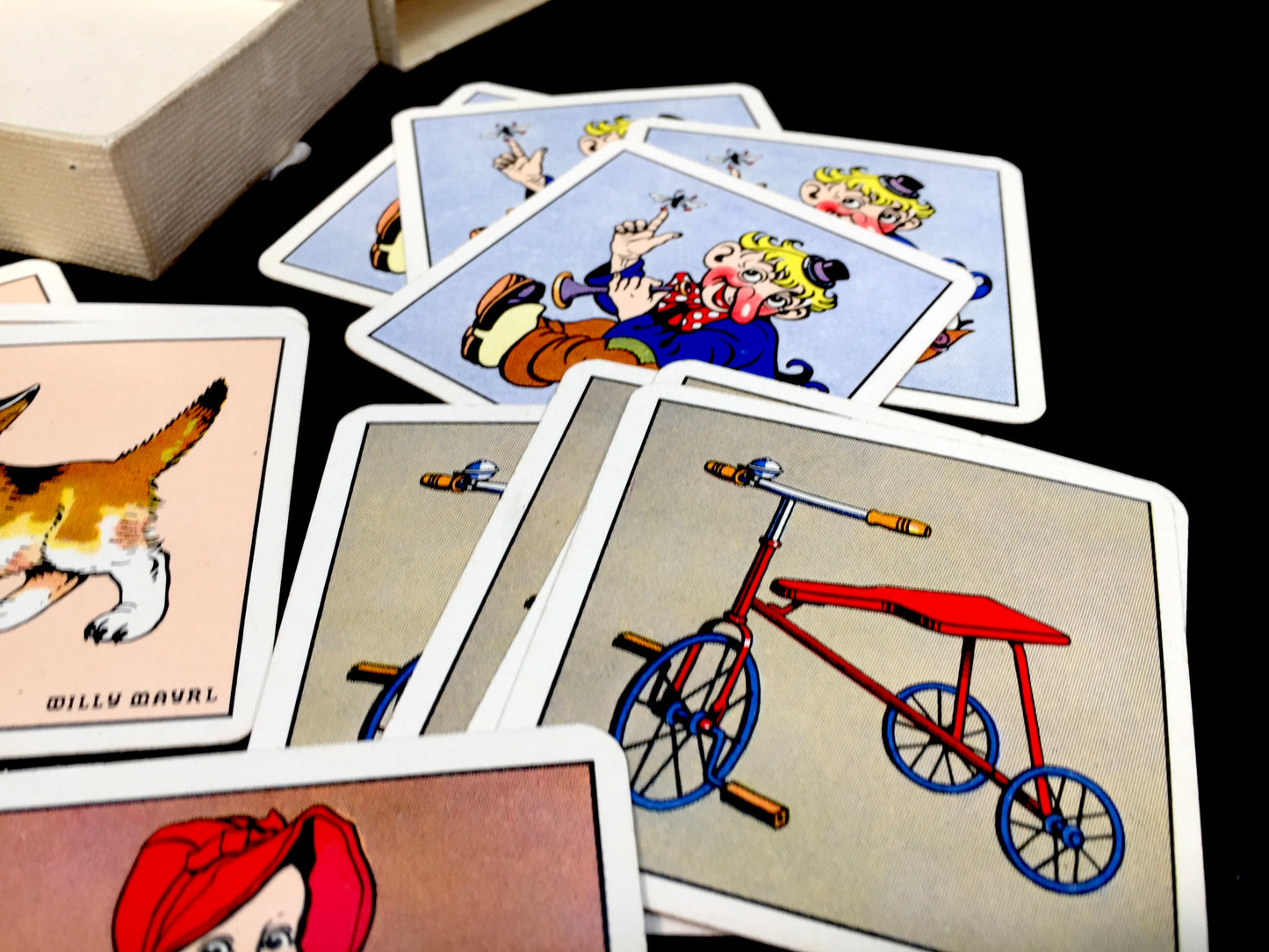 Vintage 1950s Snap Playing Cards Game by Benno Products of London Complete Boxed