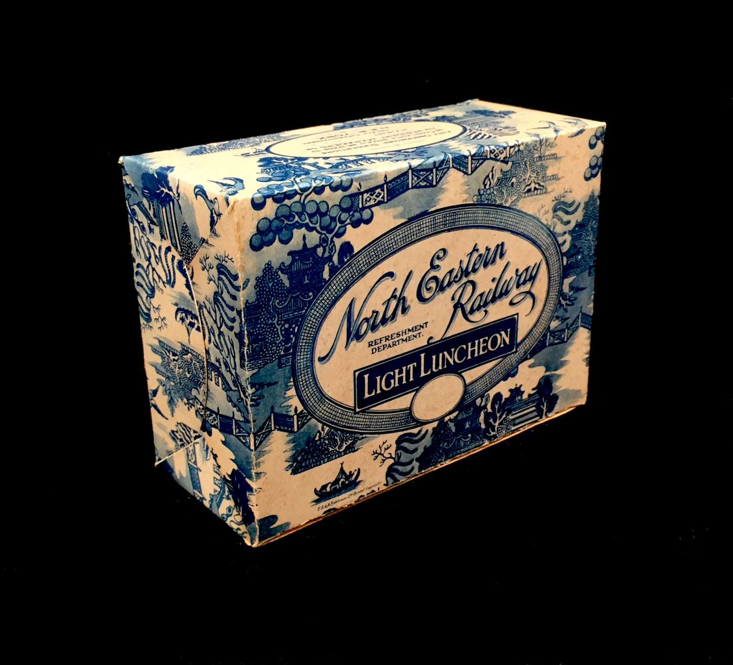 Antique Railwayana - Early 20th Century North Eastern Railway N.E.R Lunchbox