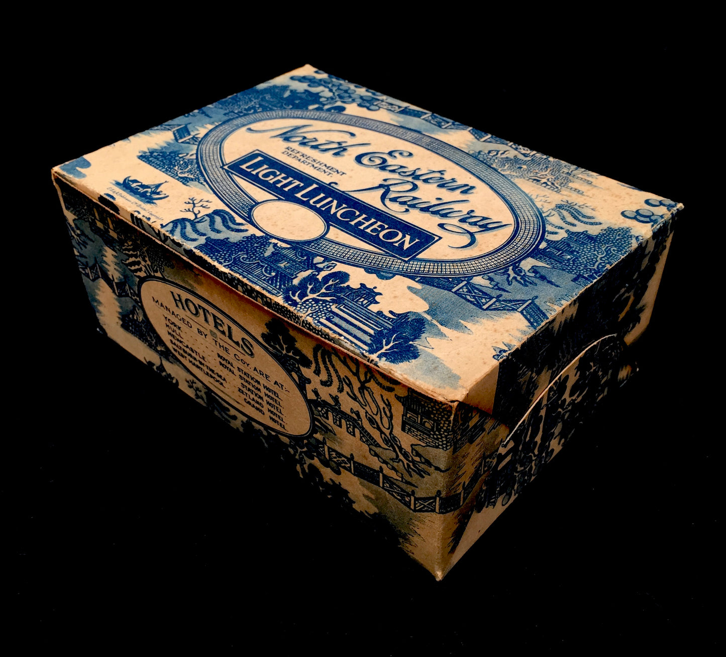 Antique Railwayana - Early 20th Century North Eastern Railway N.E.R Lunchbox