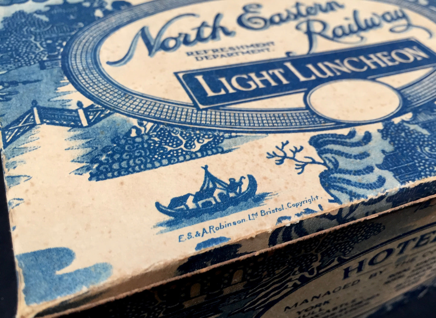 Antique Railwayana - Early 20th Century North Eastern Railway N.E.R Lunchbox