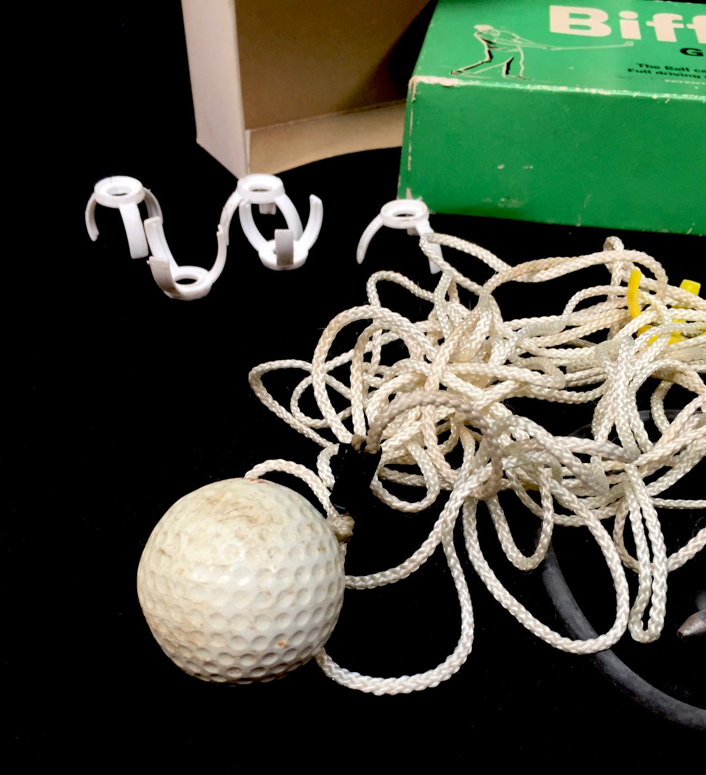 Vintage 1980s BIFFIT Golf Set Training Aid Game in Box