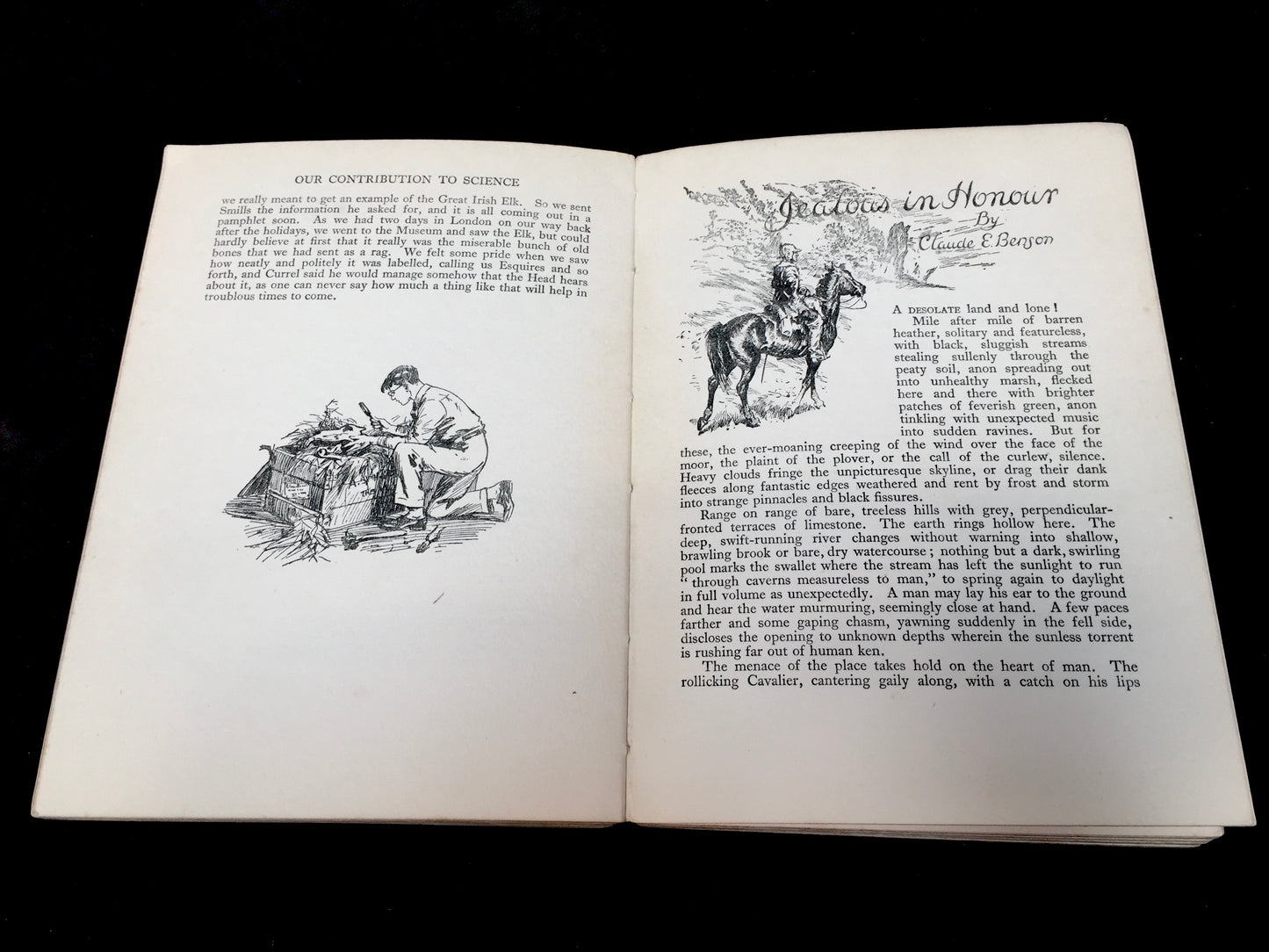 Antique 20th Century Book – The Golden Treasure Book for Boys by Herbert Strang