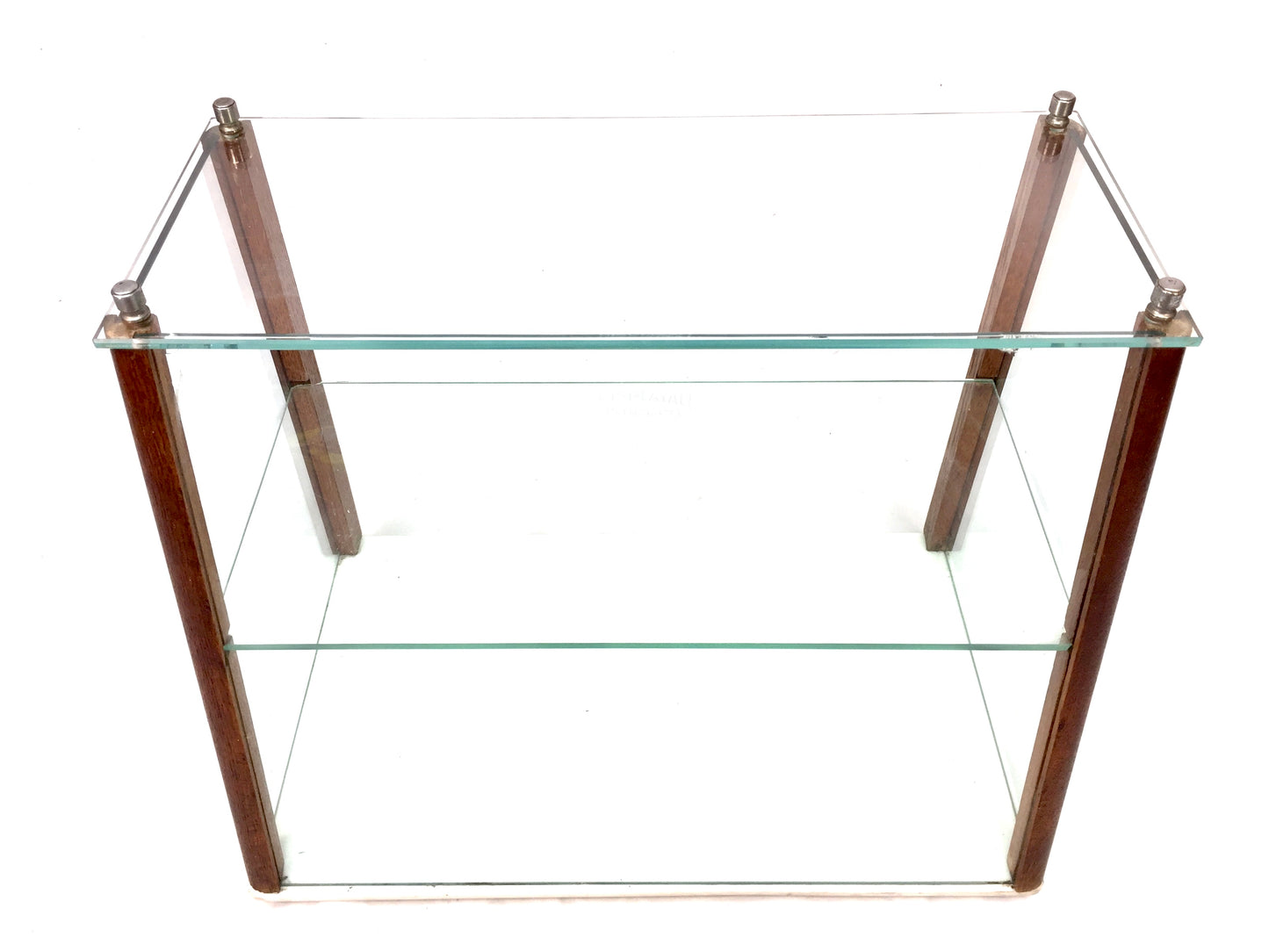 Antique Wooden & Glass Fronted Bakery Shop Display Cabinet by Displayall c.1950