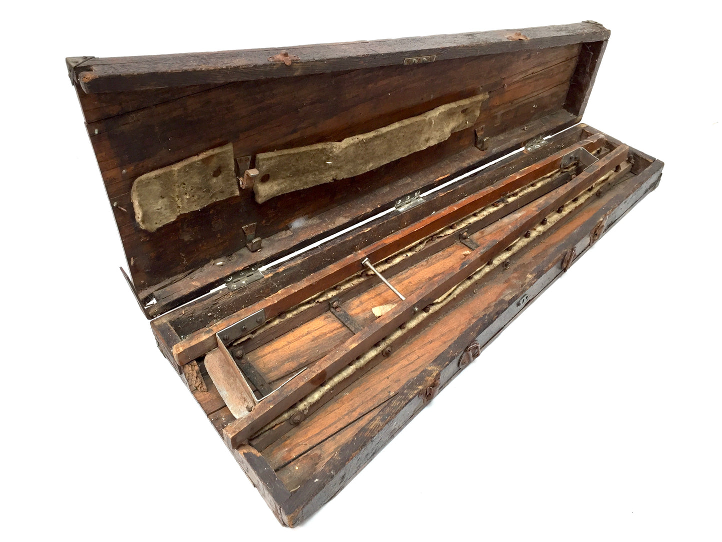 Antique Wooden Violin Case for the Birmingham City Brass Police Band c.1930