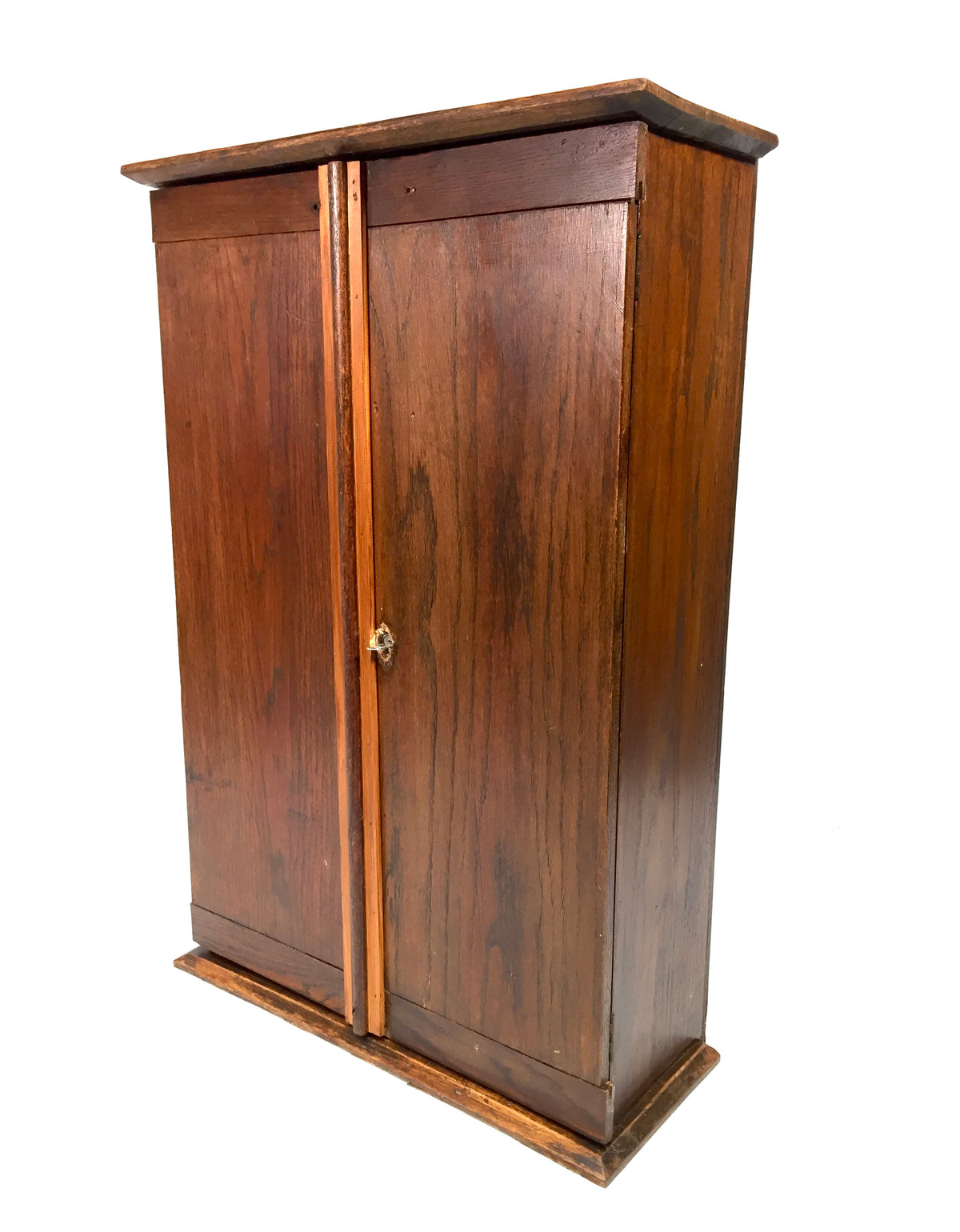 Antique Wooden Large Tool Cabinet / Toolbox by John Shaw and Sons c.1930