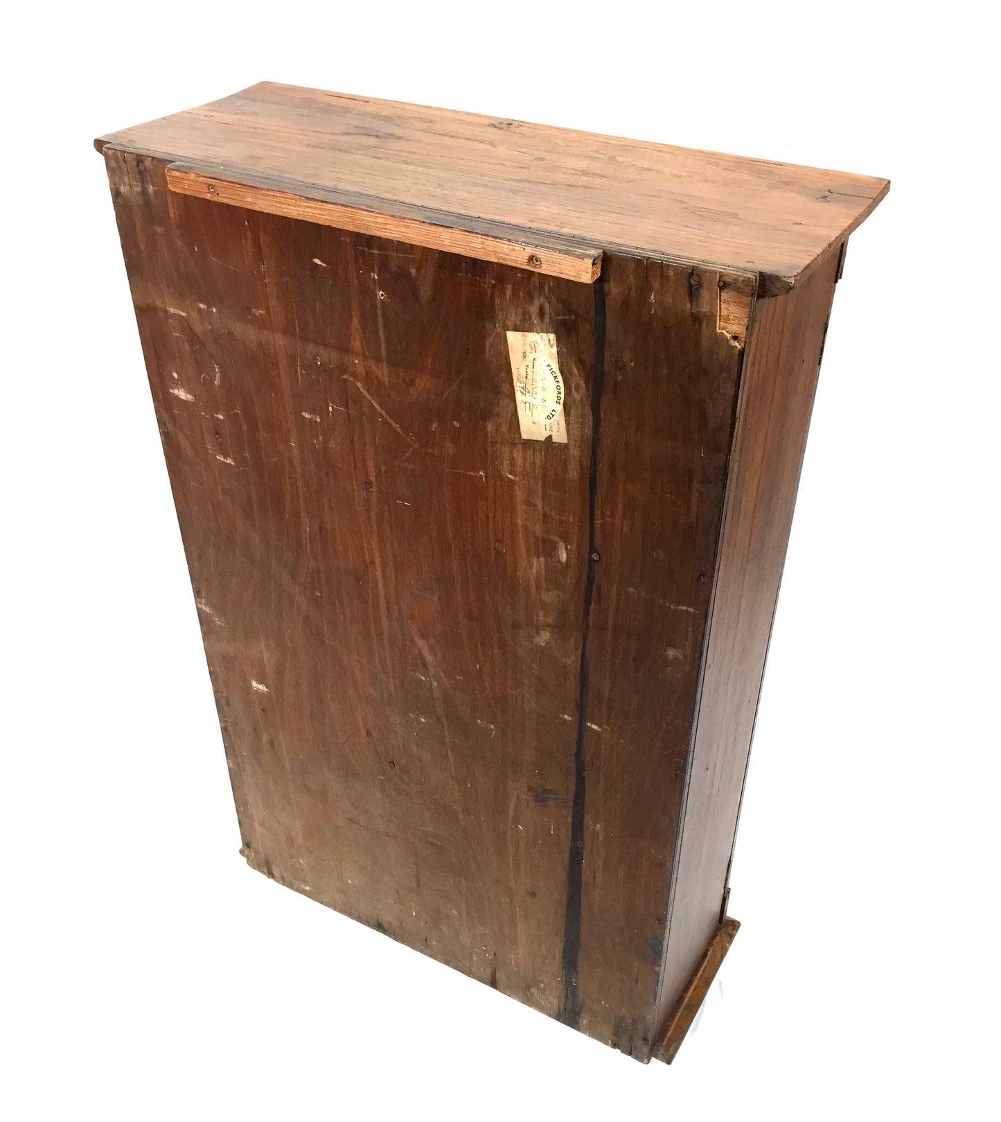 Antique Wooden Large Tool Cabinet / Toolbox by John Shaw and Sons c.1930