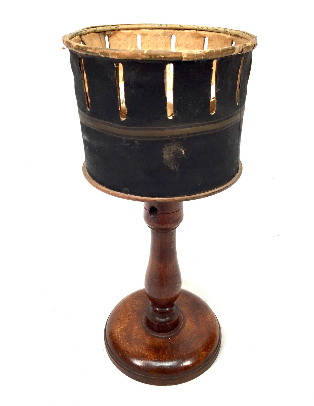 Antique Victorian Zoetrope / Wheel of Life with Viewing Image Strips. c.1870