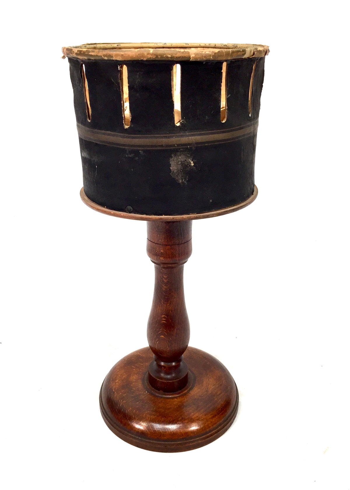 Antique Victorian Zoetrope / Wheel of Life with Viewing Image Strips. c.1870