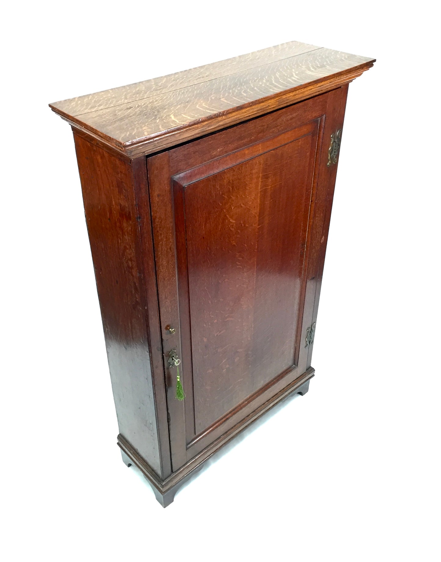 Antique Victorian Wooden Oak Floor Standing Cabinet / Storage Cupboard / Shelves