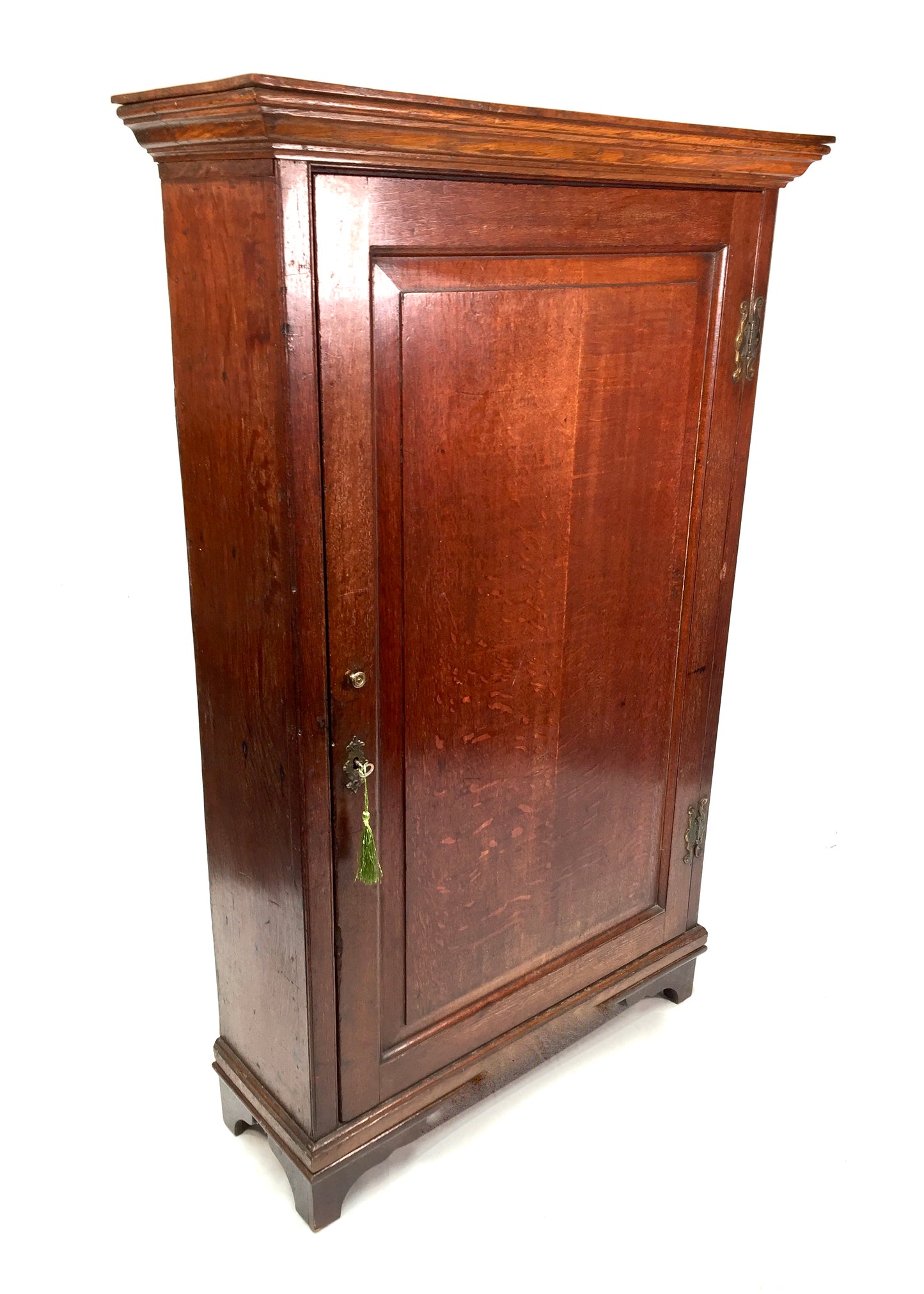 Antique Victorian Wooden Oak Floor Standing Cabinet / Storage Cupboard / Shelves