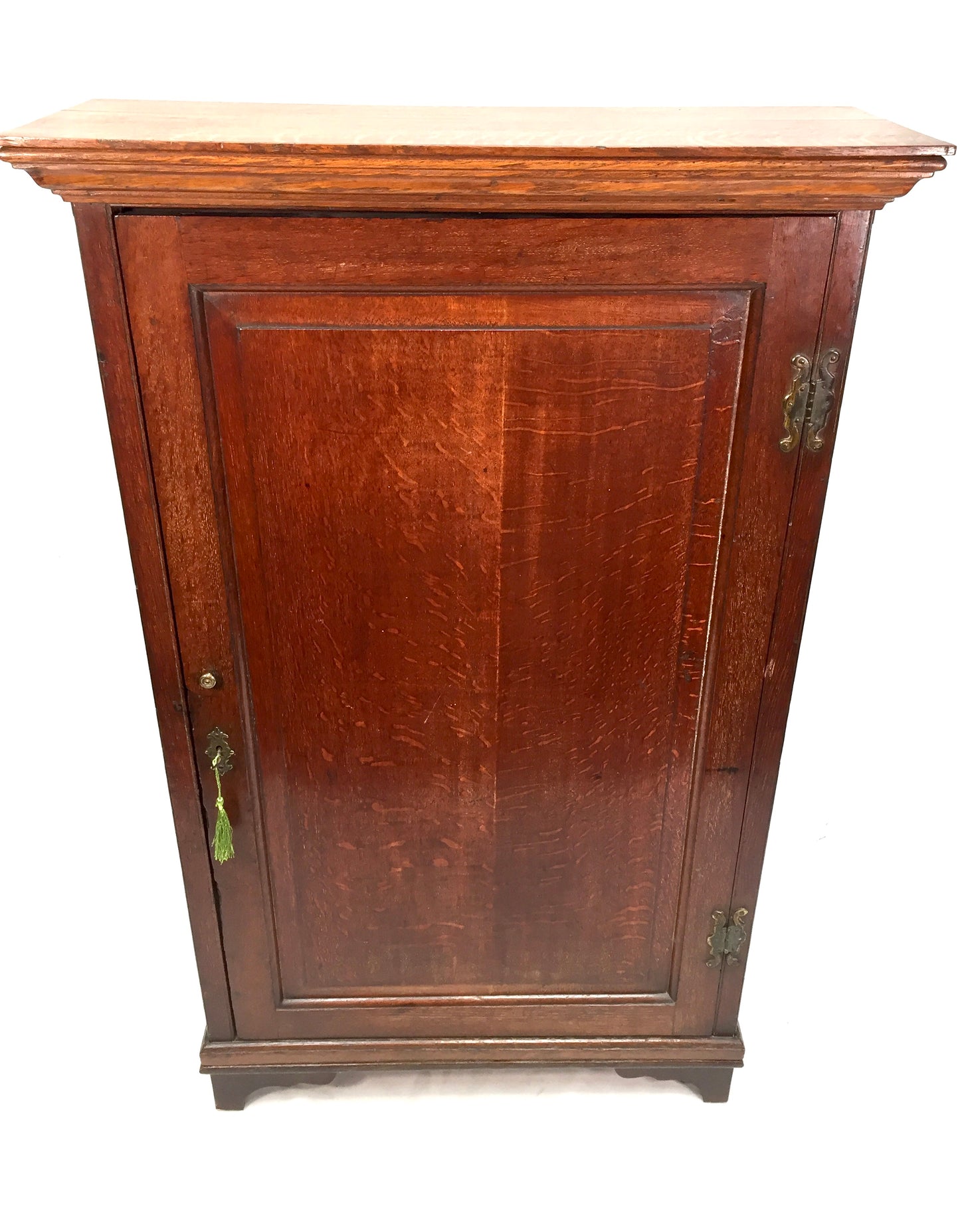 Antique Victorian Wooden Oak Floor Standing Cabinet / Storage Cupboard / Shelves