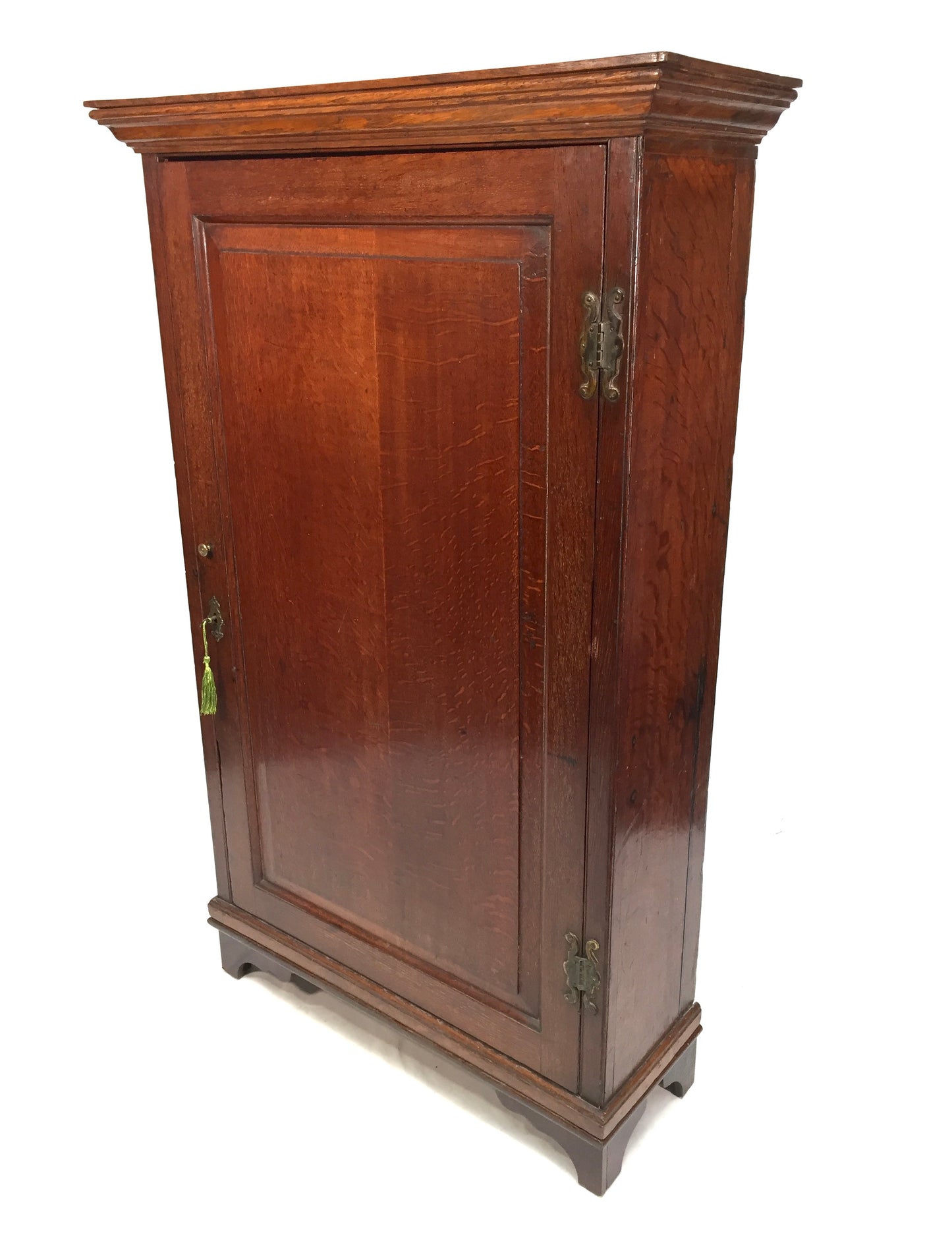 Antique Victorian Wooden Oak Floor Standing Cabinet / Storage Cupboard / Shelves