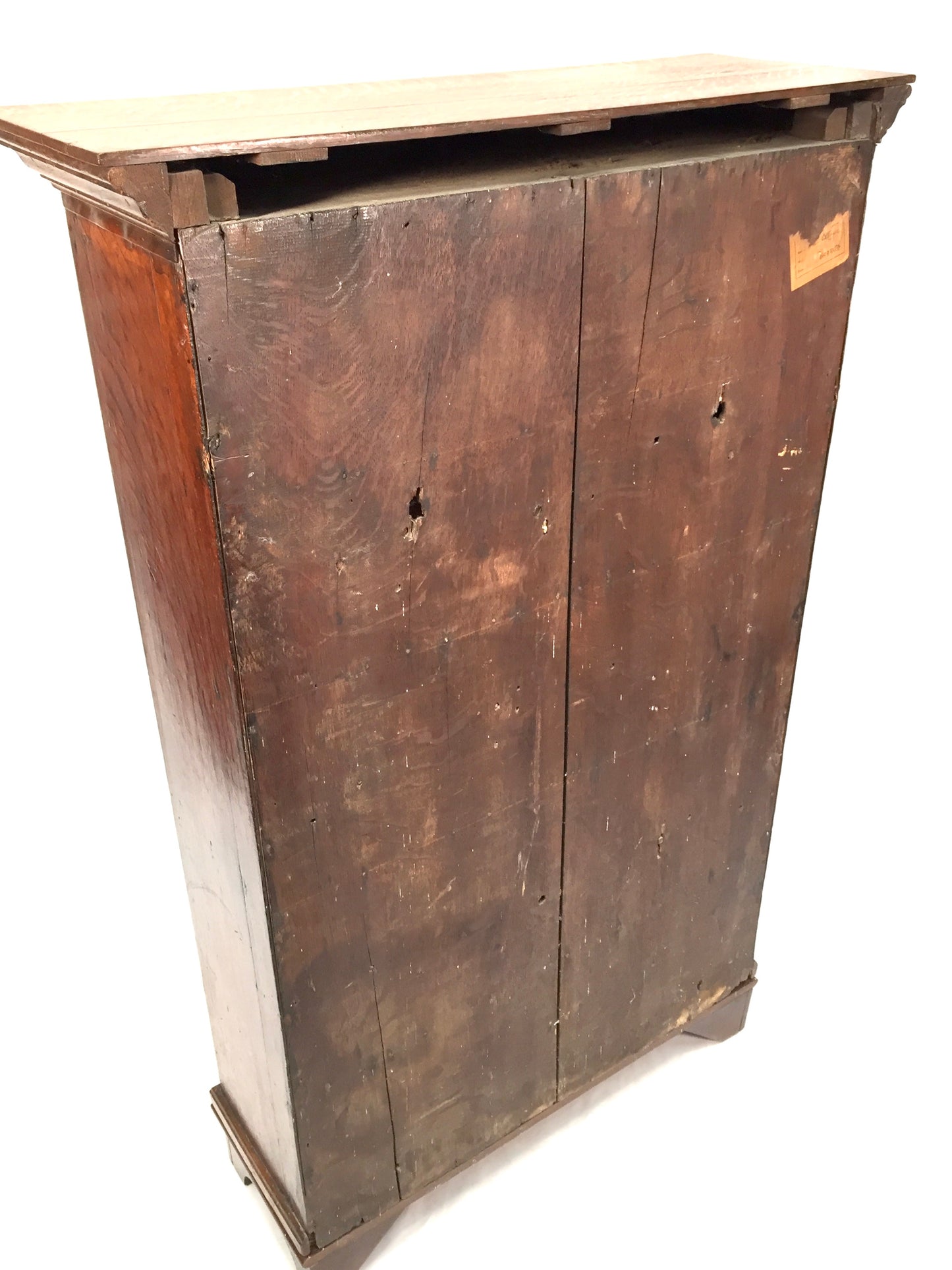 Antique Victorian Wooden Oak Floor Standing Cabinet / Storage Cupboard / Shelves
