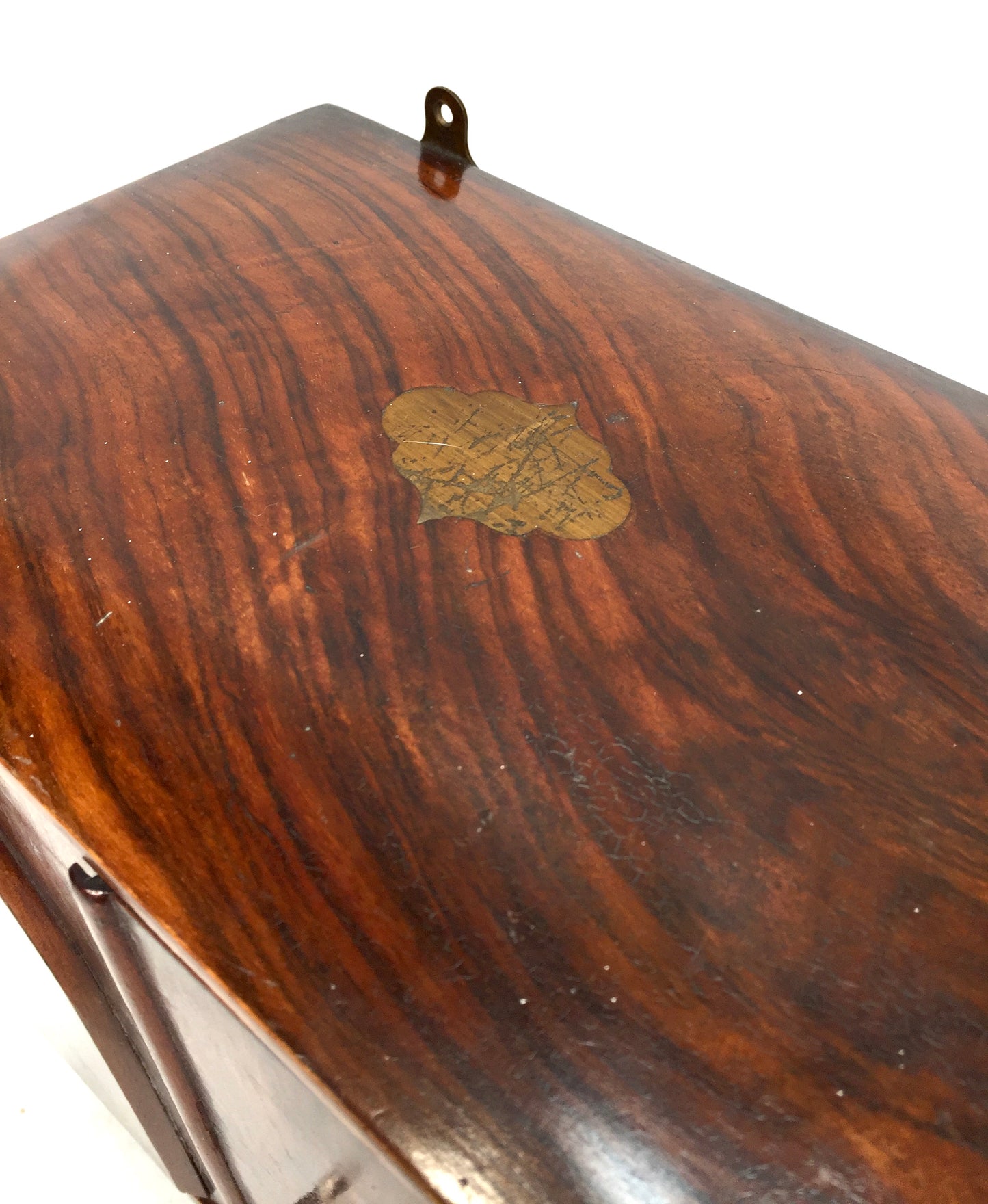 Antique Victorian Wooden Walnut Humidor Chest of Drawers Collectors Cabinet Box