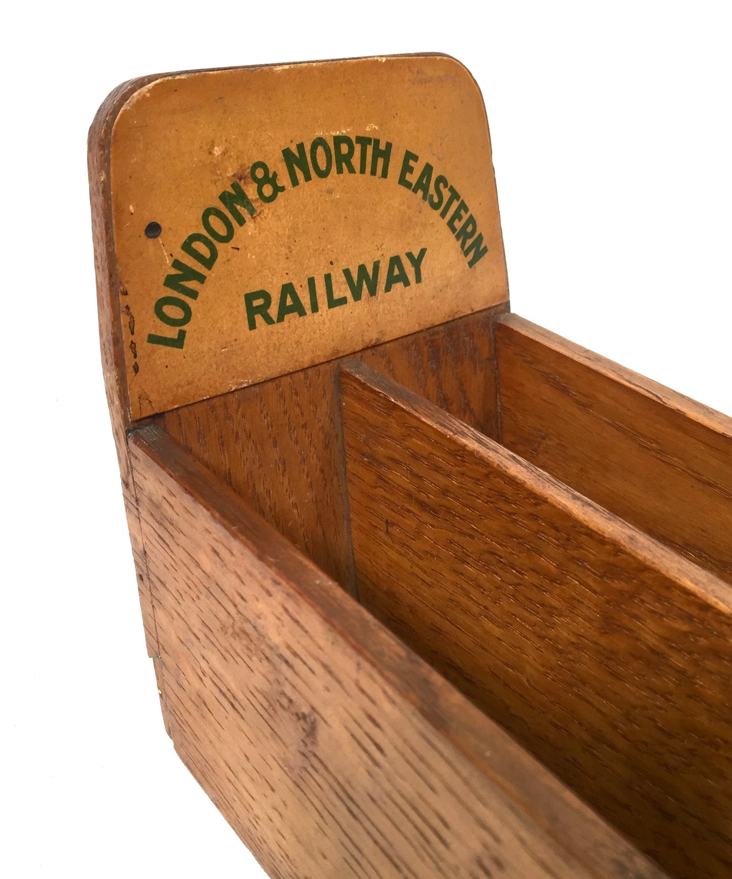 Antique Advertising Wooden Display Stand London &amp; North Eastern Railway c1950