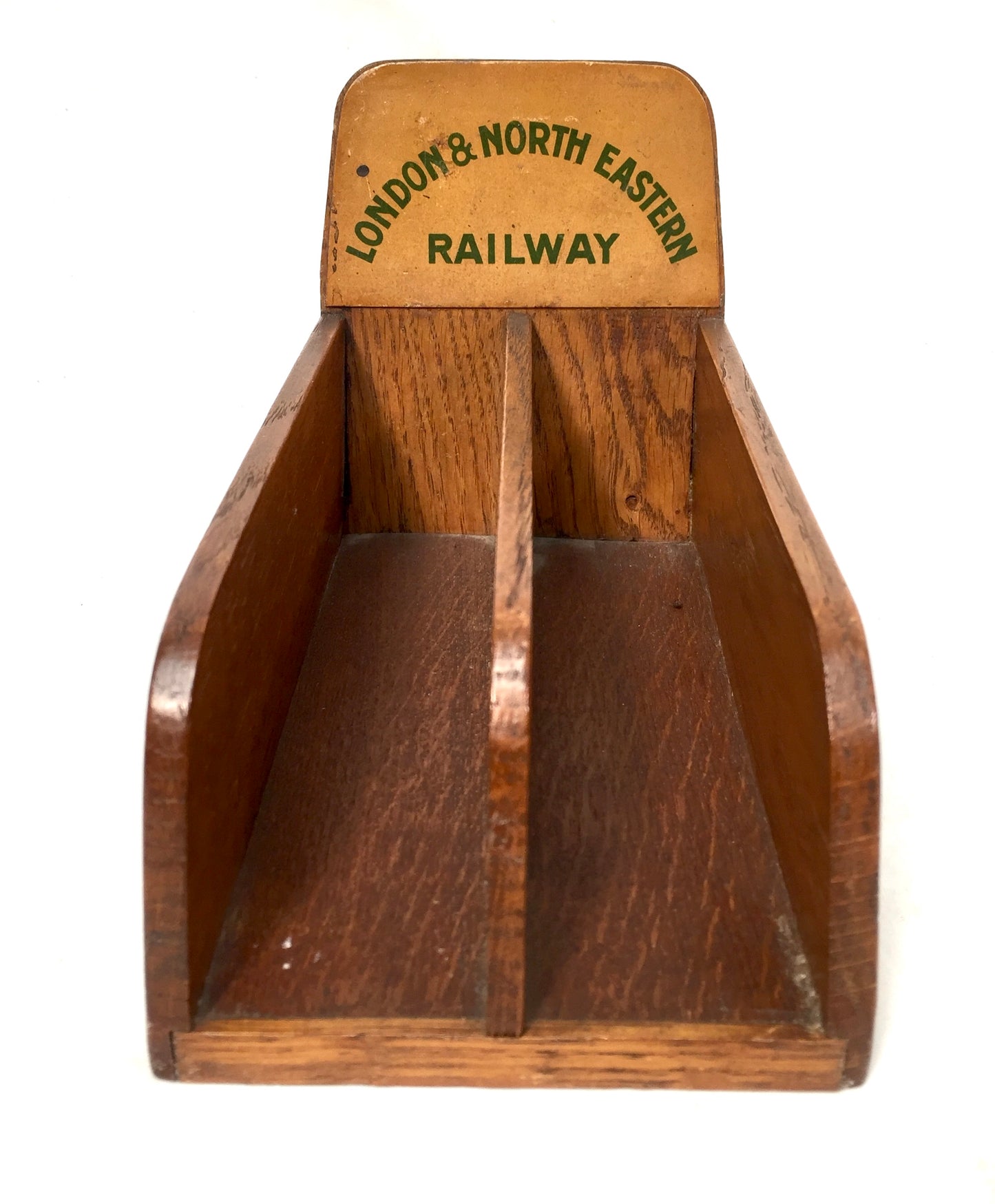 Antique Advertising Wooden Display Stand London &amp; North Eastern Railway c1950