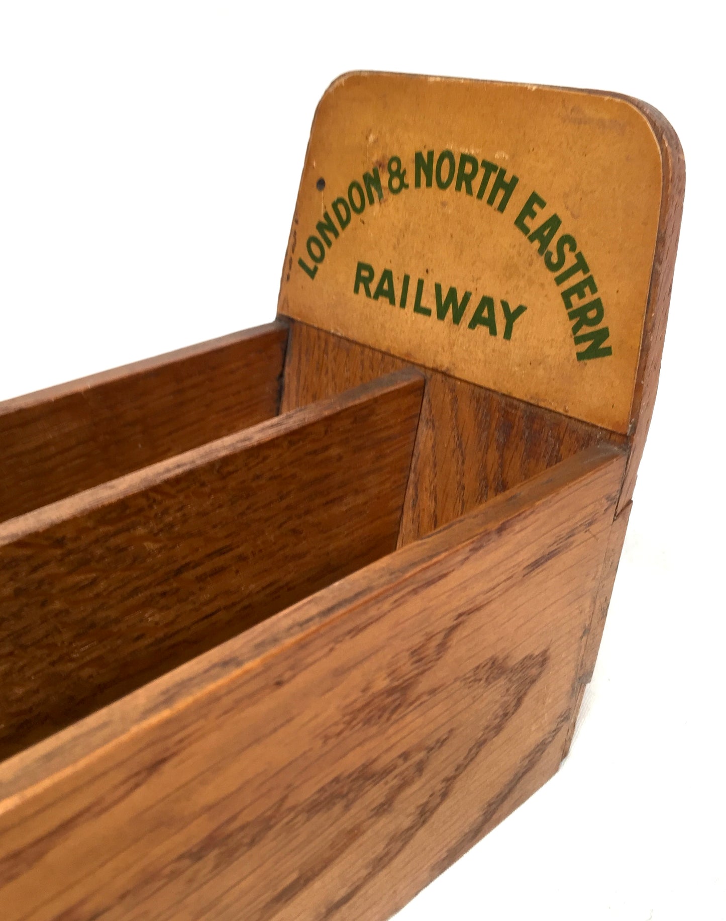 Antique Advertising Wooden Display Stand London &amp; North Eastern Railway c1950