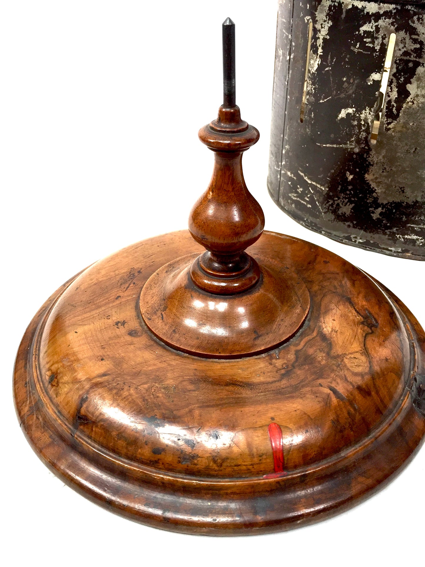 Antique Victorian Zoetrope / Wheel of Life with Viewing Image Strips. c.1870