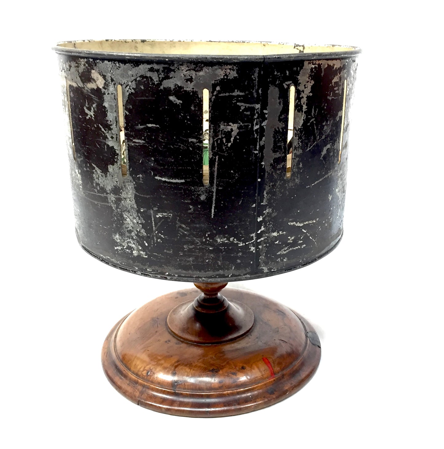 Antique Victorian Zoetrope / Wheel of Life with Viewing Image Strips. c.1870