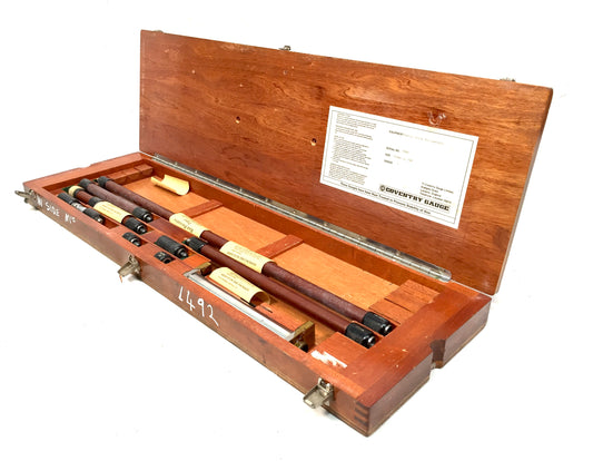 Vintage Tools - Matrix Internal Micrometer Set in Original Wooden Box