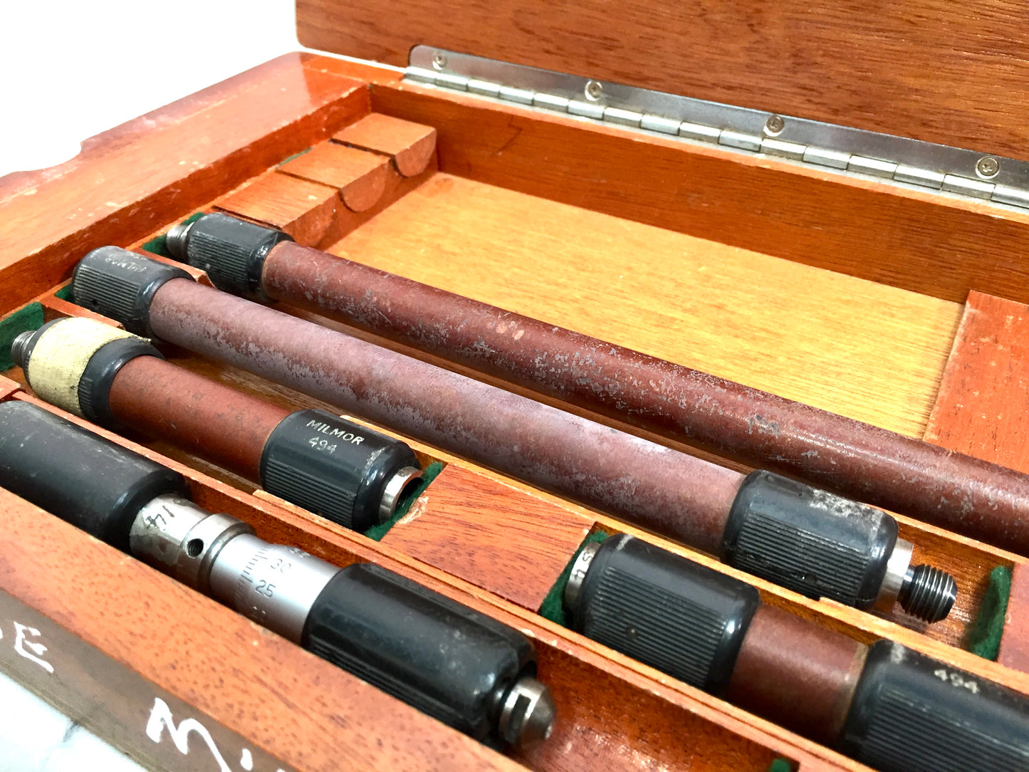 Vintage Tools - Matrix Internal Micrometer Set in Original Wooden Box