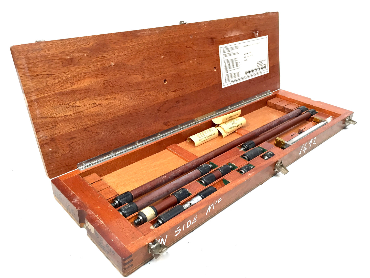 Vintage Tools - Matrix Internal Micrometer Set in Original Wooden Box