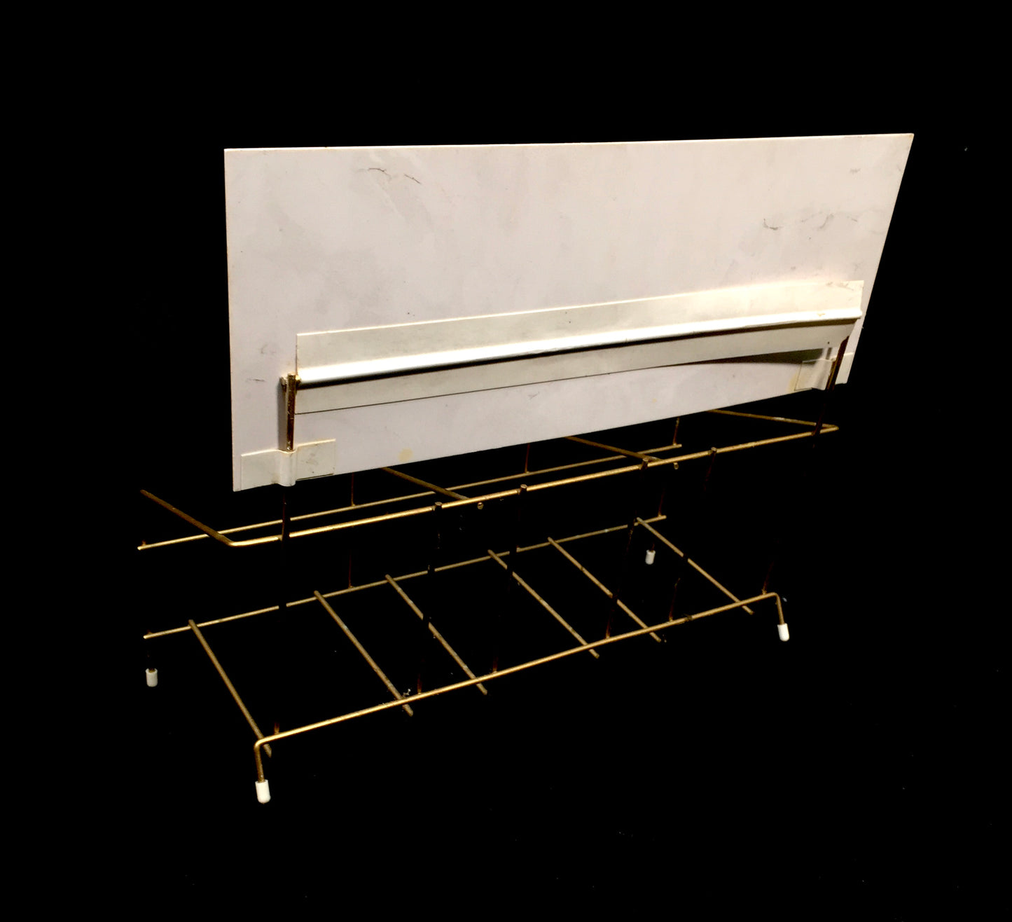 Antique Advertising Tabletop Clothes Shop Display Stand for Beautex / Rack c1970