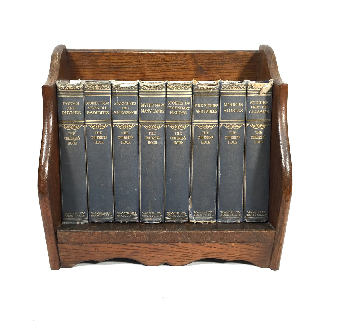 Antique 8 Volume Set of The Children's Hour by Eva March Tappan - Waverley Books