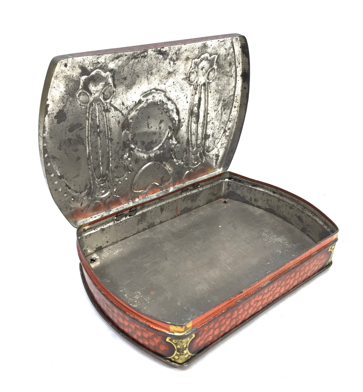 Antique Advertising - Art Nouveau Cadbury Confectionery Tin Chocolate Box c.1905