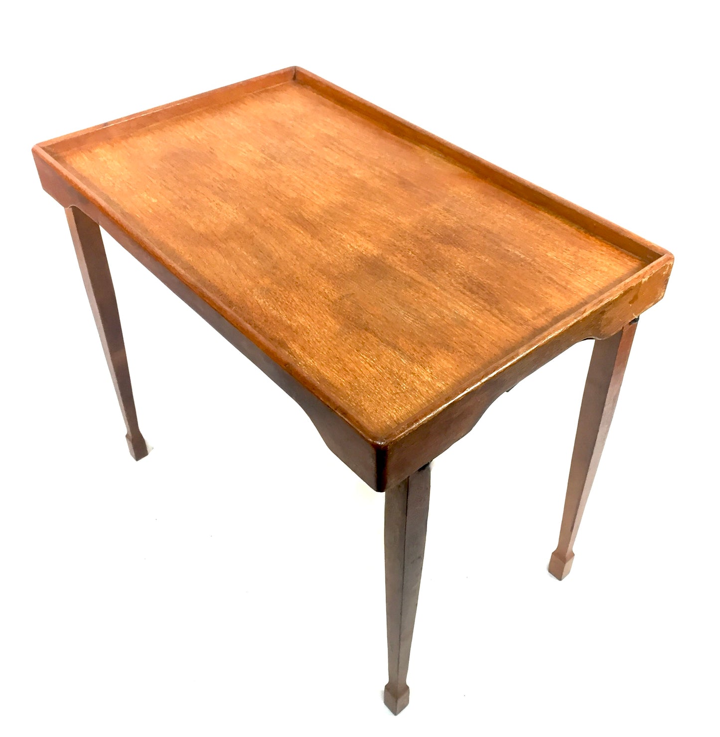 Vintage Wooden Folding Silverdale Haxyes Lap Table Tray / Mid 20th Century c1950