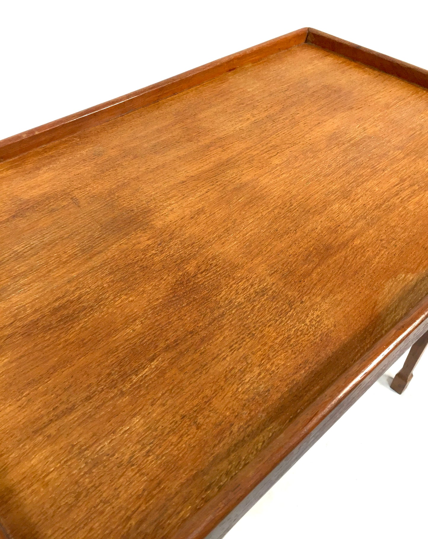 Vintage Wooden Folding Silverdale Haxyes Lap Table Tray / Mid 20th Century c1950