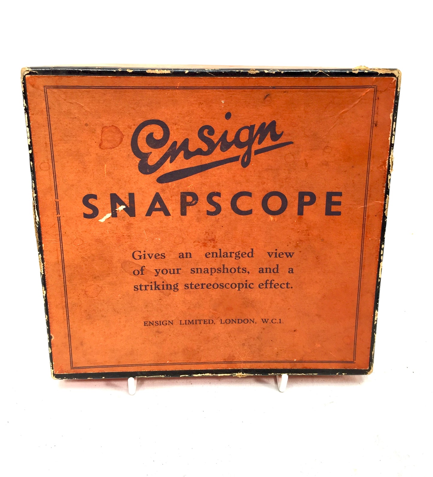 Antique 1930s Ensign Ltd Snapscope Optical Viewer by Houghton-Butcher in Box