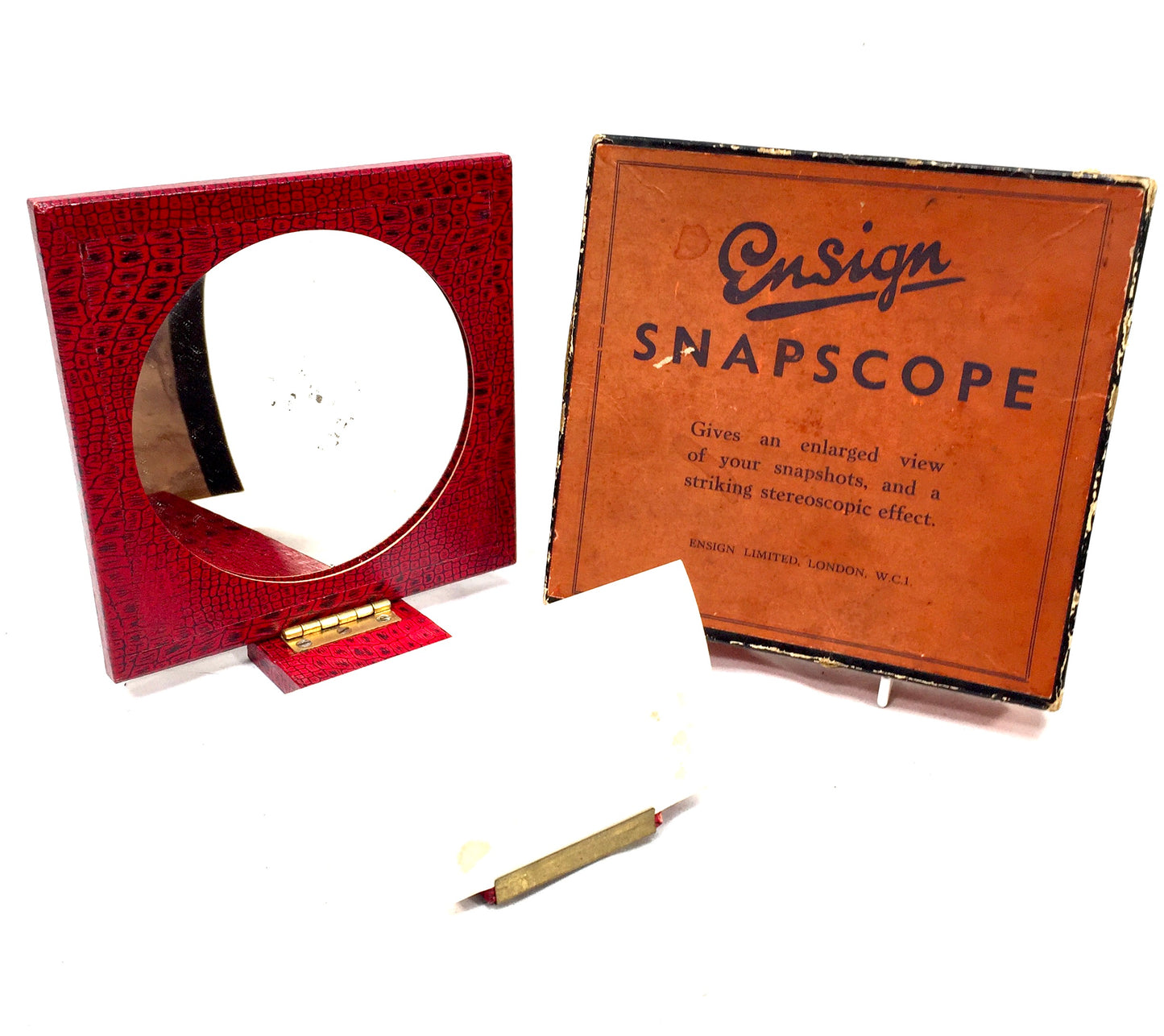 Antique 1930s Ensign Ltd Snapscope Optical Viewer by Houghton-Butcher in Box