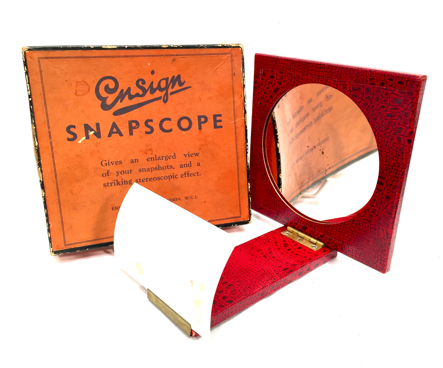 Antique 1930s Ensign Ltd Snapscope Optical Viewer by Houghton-Butcher in Box