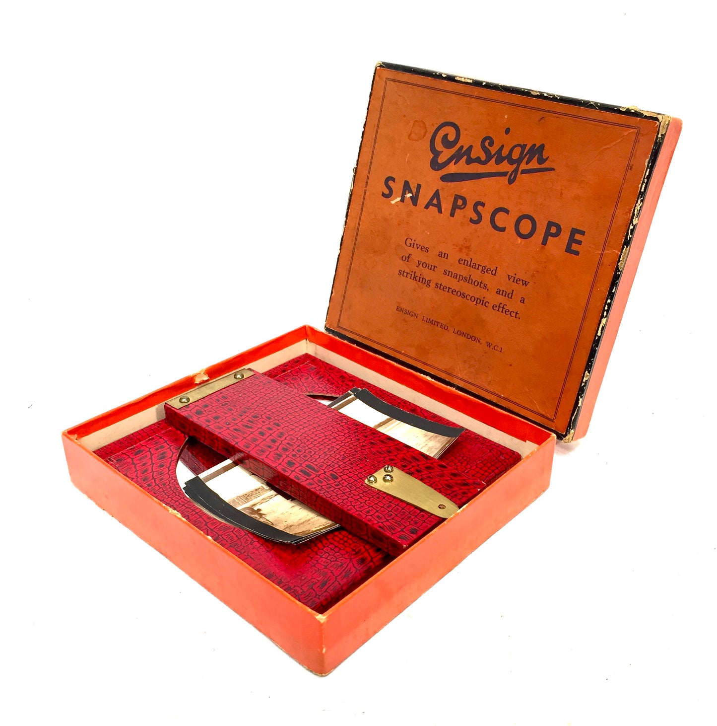 Antique 1930s Ensign Ltd Snapscope Optical Viewer by Houghton-Butcher in Box