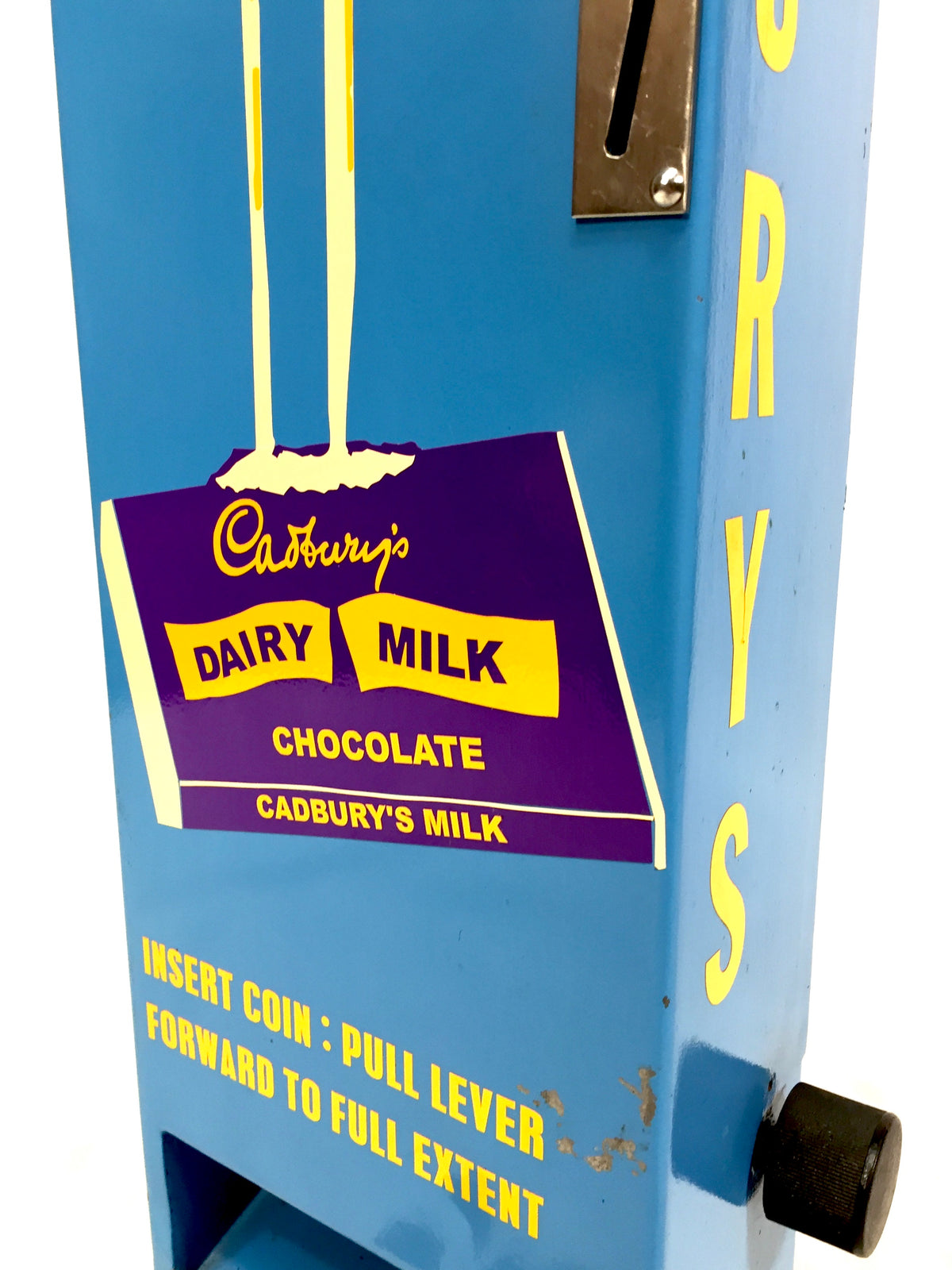 Vintage Cadbury's Chocolate Bar Vending Machine Coin Operated & Working C.1970