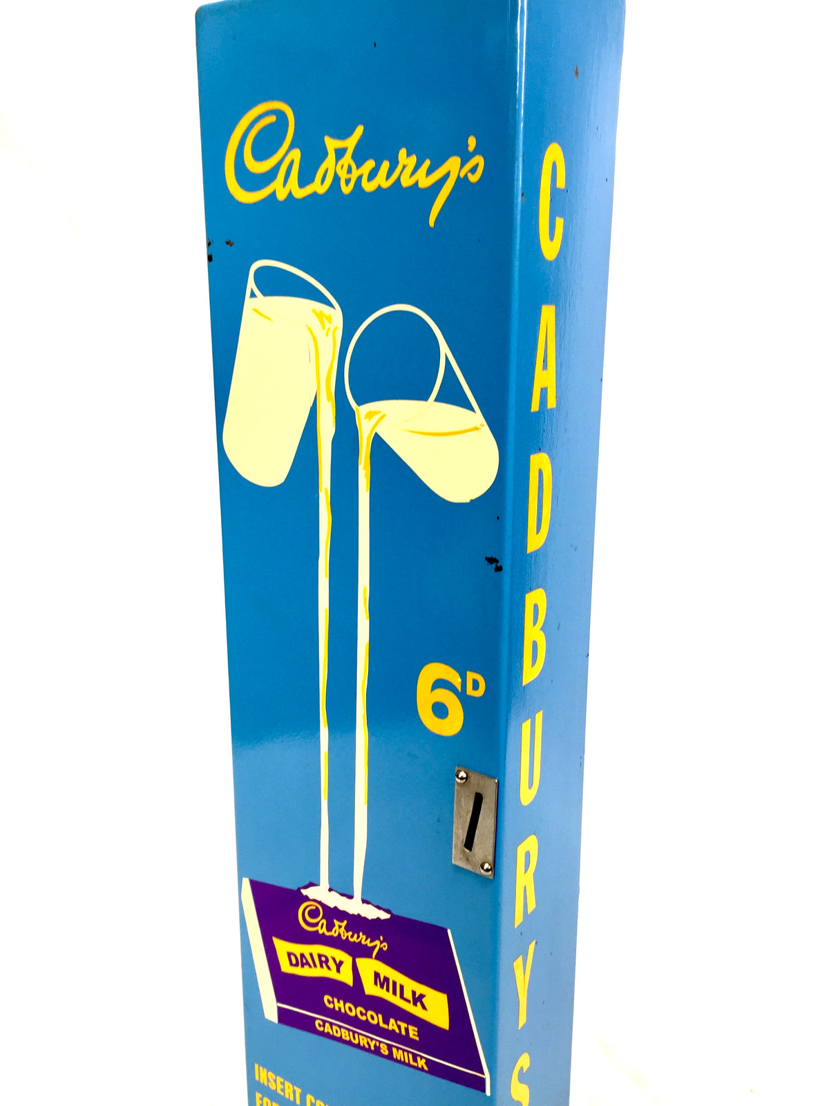 Vintage Cadbury's Chocolate Bar Vending Machine Coin Operated & Working C.1970