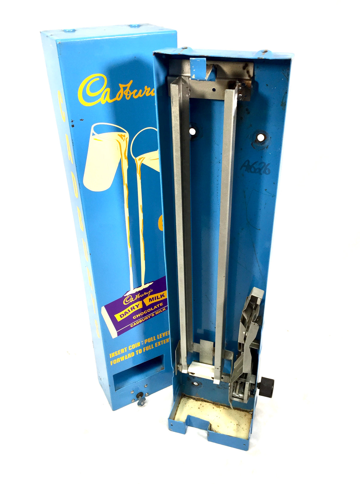 Vintage Cadbury's Chocolate Bar Vending Machine Coin Operated & Working C.1970