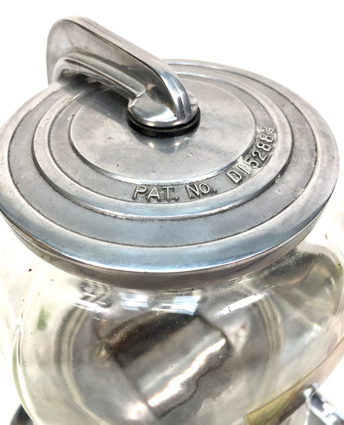 Antique Coin Operated Atlas Bantam 5¢ Peanut Vending Machine Working c.1947