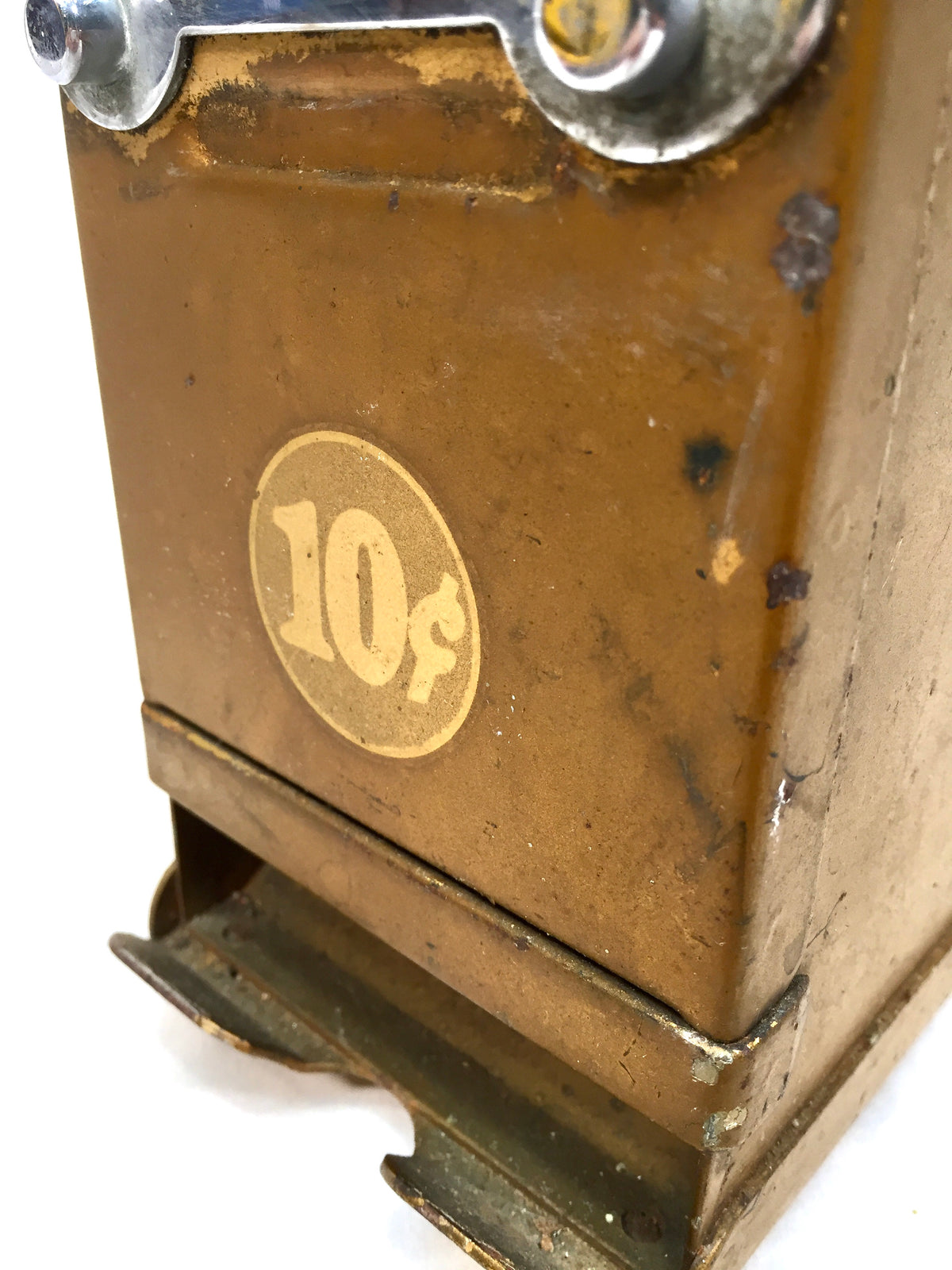 Antique 1930s Coin-operated U.S. Postage Stamp Vending Machine / Working & keys