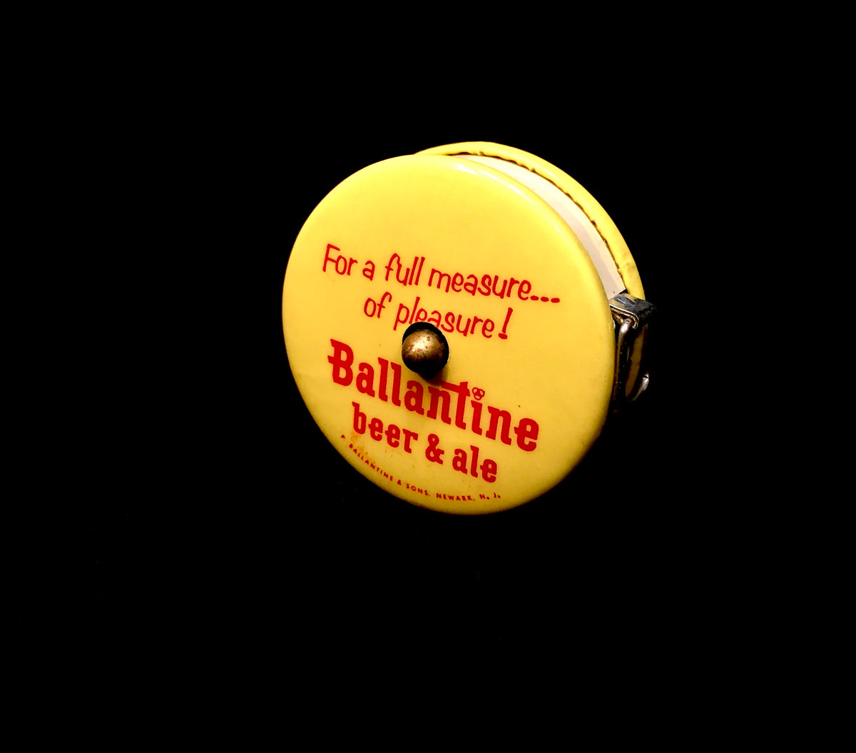 Antique Advertising Pair of Miniature American Store Promotional Tape Measures