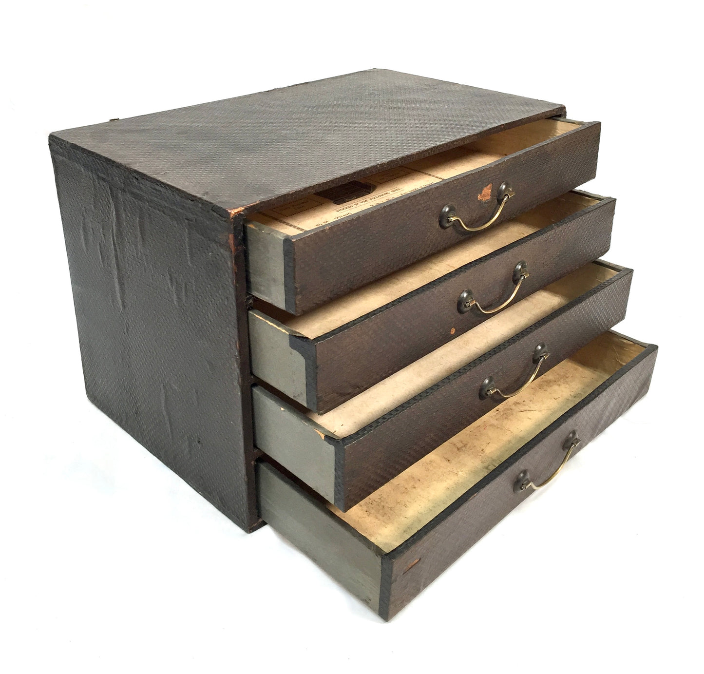 Antique "The Leader Cabinet" Drawers / Storage Filing Box / Early 20th Century