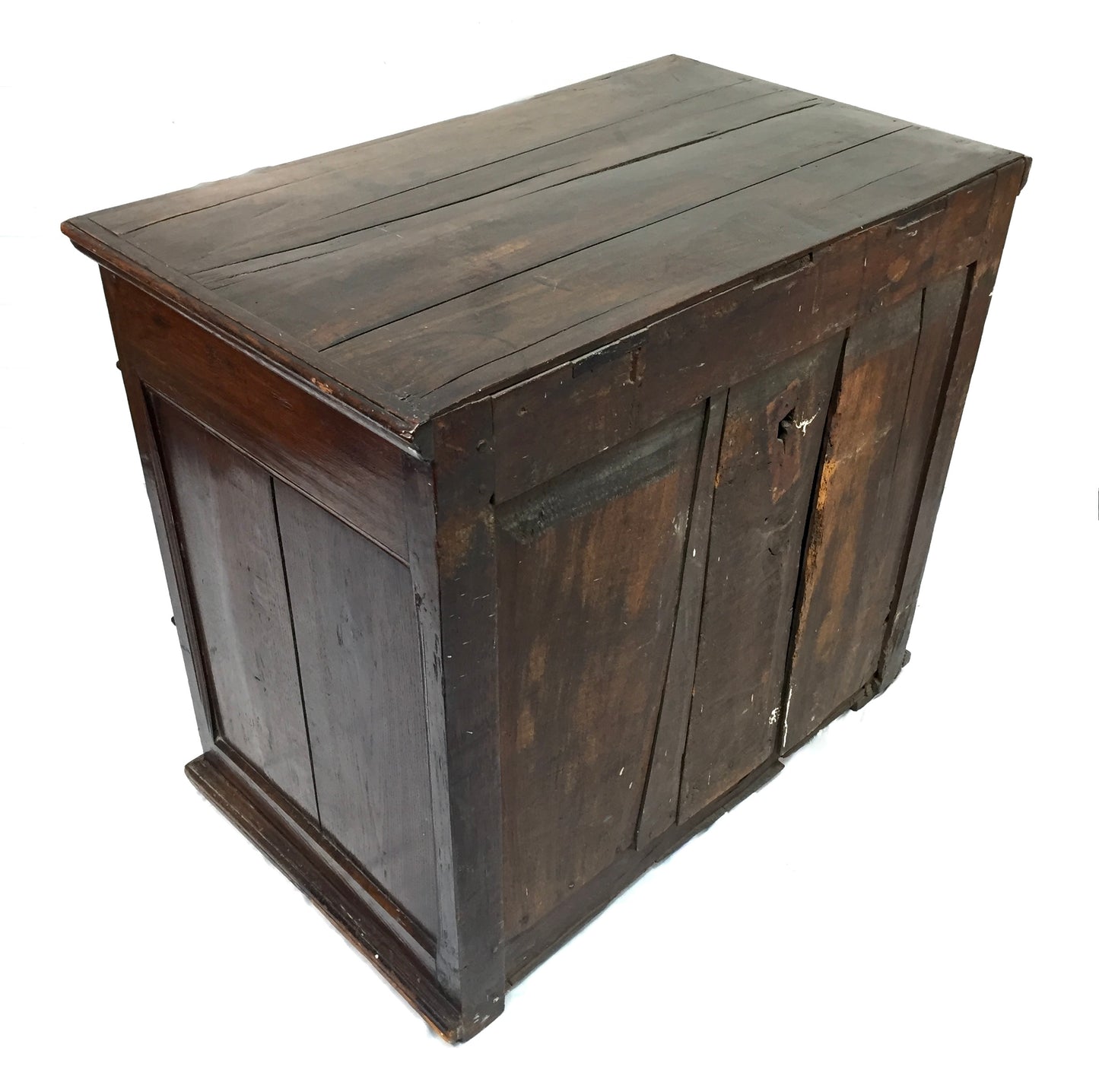 Antique 18th / 17th Century Oak Wooden Chest of Drawers Storage Cabinet c.1700