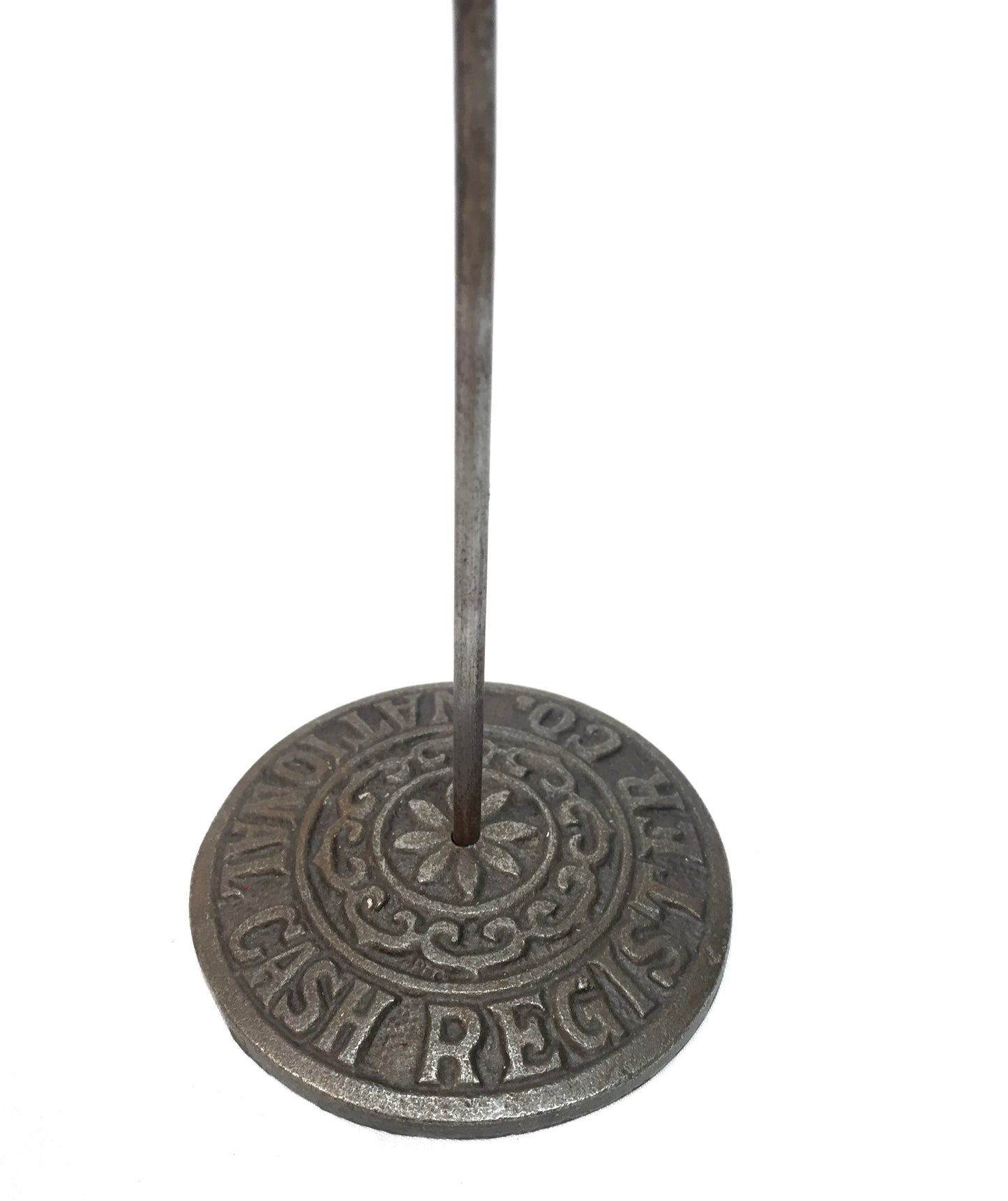Antique National Cash Register Cast Iron Metal Receipt Spike / Holder c.1930