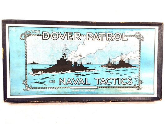 Antique Dover Patrol Board Game - Naval Tactics Game of Attack and Defence