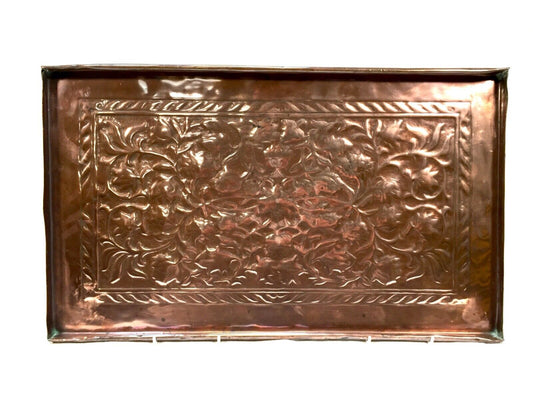 Antique Keswick School Arts & Crafts Copper Tray by Artist W H Mawson c.1899